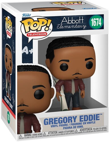 Abbott elementary Gregory Eddie 1674 Funko Pop! Vinyl figure television