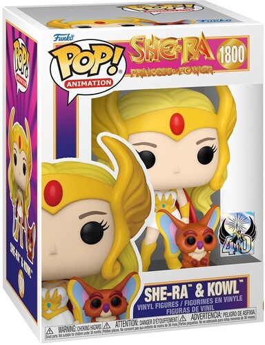 She-ra Princess of Power she ra with kowl 1800 40th Funko Pop! Vinyl Figure (cartoon)