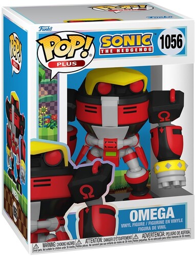 Sonic the hedgehog Omega 1056 Funko Pop! PLUS Vinyl Figure (video games)