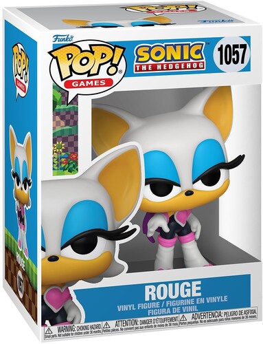 Sonic the hedgehog Rouge 1057 Funko Pop! Vinyl Figure (video games)