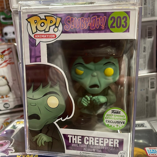 Scooby-Doo Dum the creeper Funko Pop! Vinyl figure exclusive cartoon