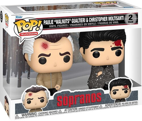 The Sopranos - Paulie "Walnuts" Gualtieri & Christopher Moltisanti 2-Pack Funko Pop! Vinyl figure television