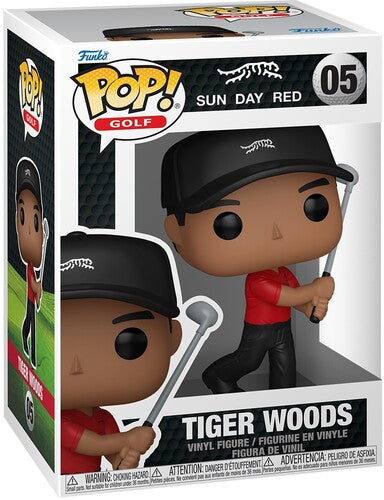 Golf Tiger Woods 5 sun day red Funko Pop! Vinyl Figure Sports