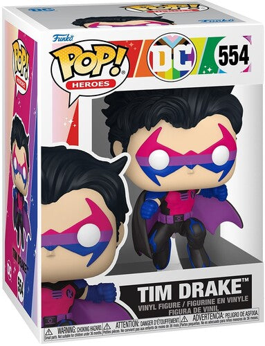 DC COMICS Pride Tim Drake 554 Funko Pop! Vinyl Figure dc comics