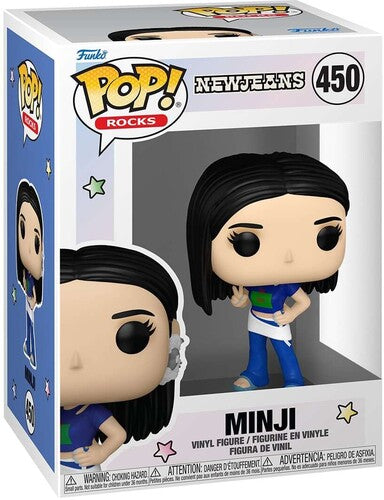 New Jeans Minji 450 Funko Pop! Vinyl Figure Rocks