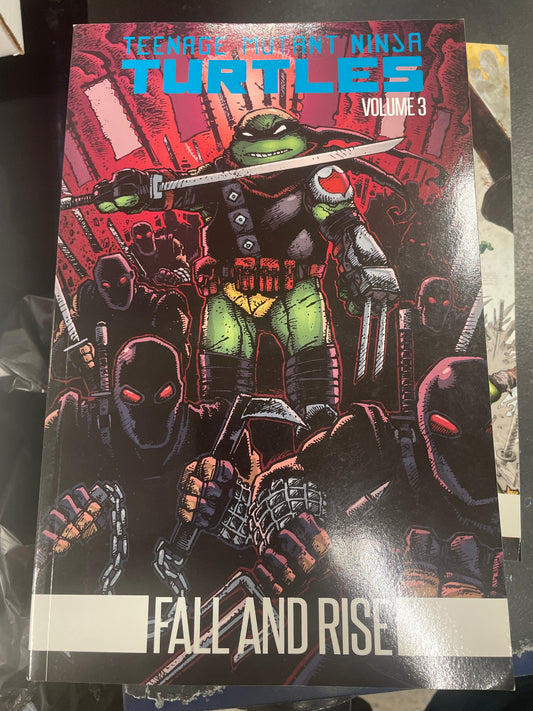 TMNT Fall and Rise vol 3 teenage mutant ninja turtles Graphic Novel