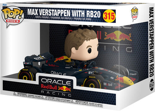 Max Verstappen with RB20 315 ride Funko Pop! Vinyl Figure sports