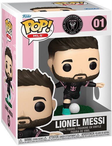 MLS 01 Lionel Messi Miami CF Away Funko Pop! Vinyl Figure Sports