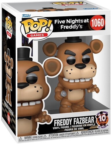Five Nights at Freddys FNAF Freddy Fazbear 1060 10th anniversary Funko Pop! Vinyl Figure Cartoon