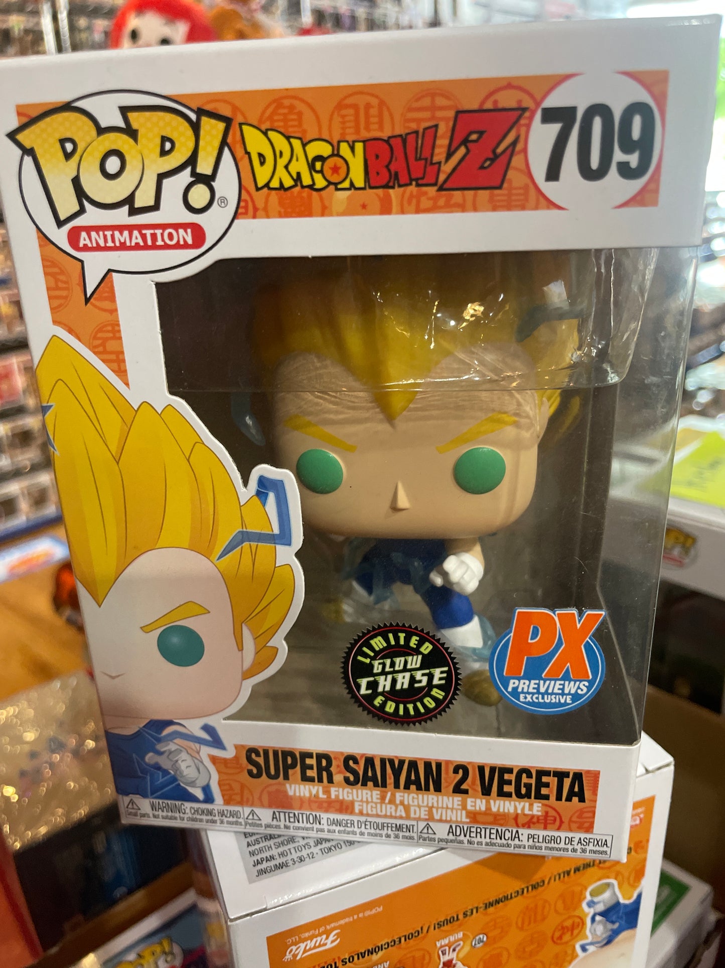 DBZ - Super Saiyan 2 Vegeta #709 - Exclusive Funko Pop Vinyl Figure