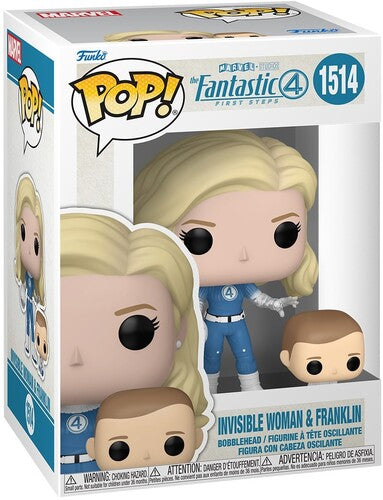 Fantastic Four Invisible Woman & Franklin 1514 Funko Pop! Vinyl Figure Marvel
