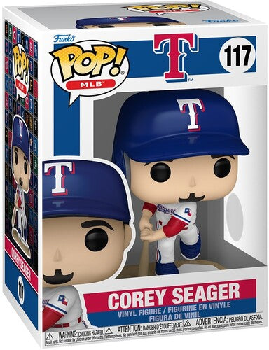 Texas Rangers MLB Cory Seager 117 Funko Pop! Vinyl Figure sports