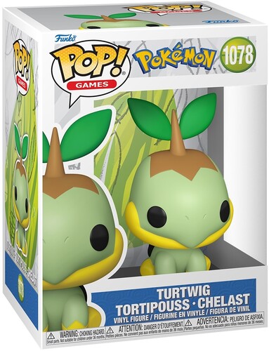 Pokemon Turtwig 1078 Funko Pop! Vinyl figure video game