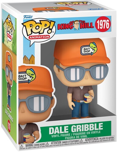 PREORDER King of the Hill Dale 1976 Funko Pop! Vinyl Figure cartoon