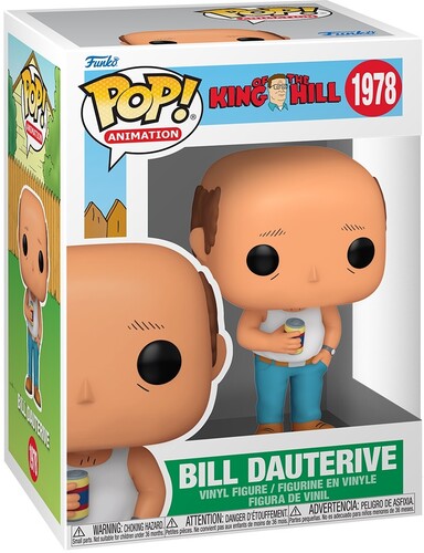 PREORDER King of the Hill Bill Dauterive 1978 Funko Pop! Vinyl Figure cartoon