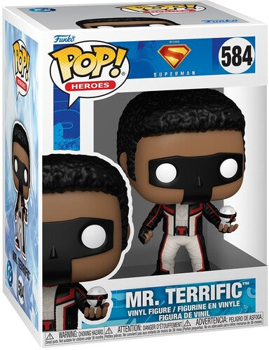 Superman 2025 MR TERRIFIC 584 Funko Pop! Vinyl Figure DC COMICS