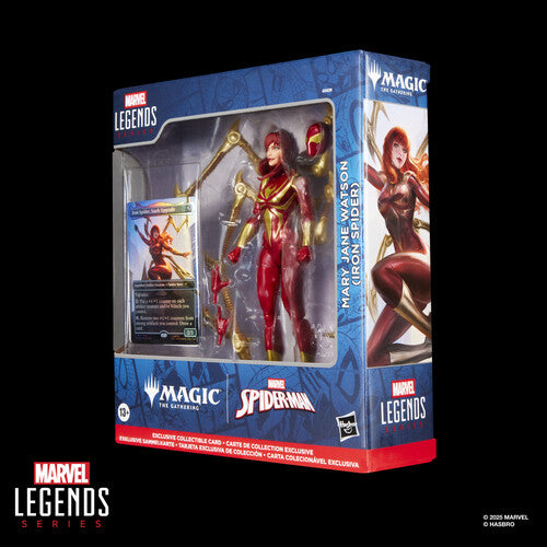 Marvel legends Magic Iron Spider Mary Jane man - Action Figure Hasbro MTG