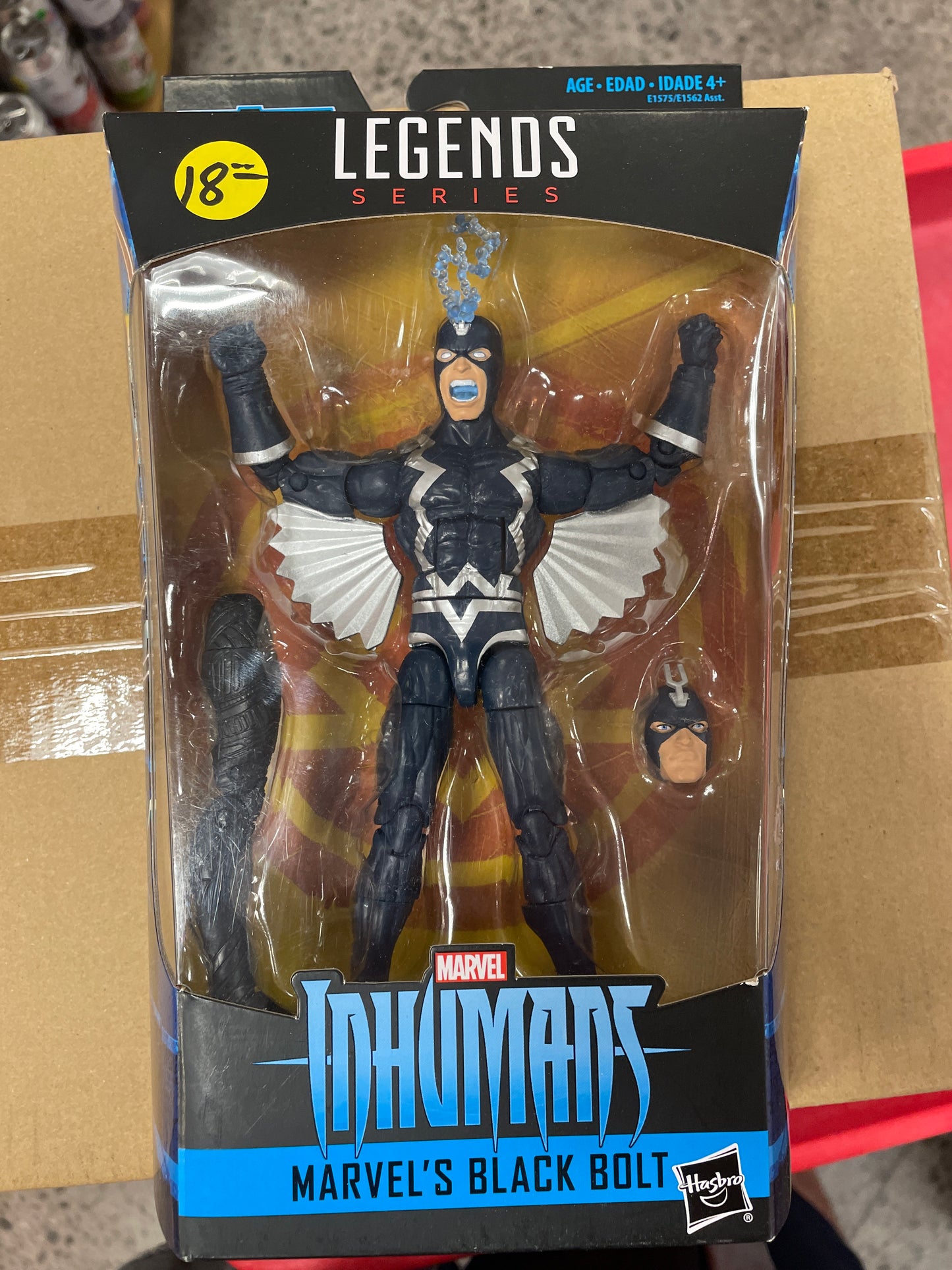Marvel Black Bolt Exclusive Legends Series Action Figure