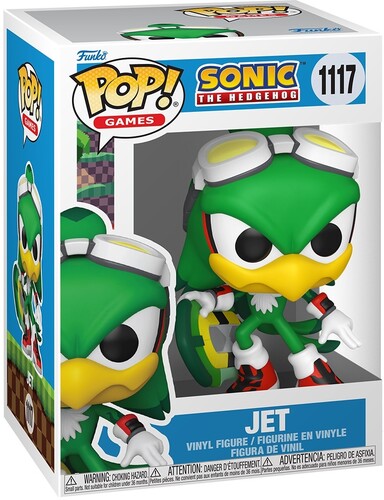 Sonic the hedgehog Jet 1117 Funko Pop! Vinyl Figure Video Games