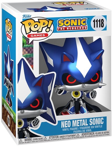 Sonic the Hedgehog Neo Metal 1118 Funko Pop! Vinyl Figure video game