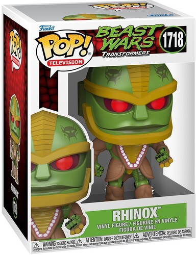 Transformers Beast Wars Rhinox 1718 Funko Pop! Vinyl Figure cartoon