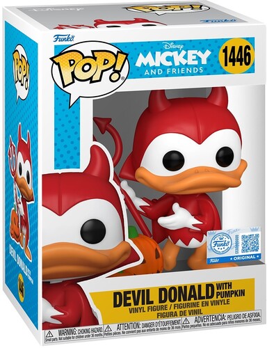 Disney Donald Duck Devil 1446 Funko Pop!  Vinyl Figure