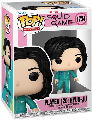 Squid Game Player 120: Hyun-ju 1734 Funko Pop! Vinyl Figure television