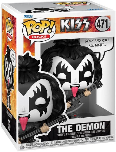 KISS sayings Demon 471 Funko Pop! Vinyl figure rocks