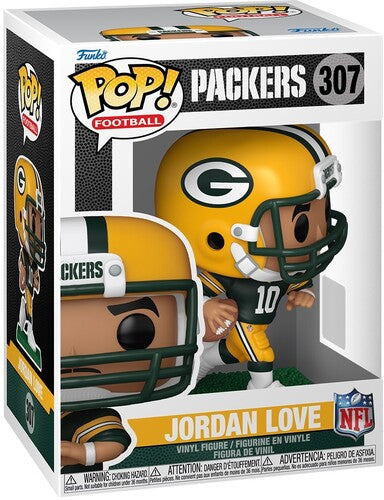 NFL Packers Jordan Love 307 Funko Pop! Vinyl Figure sports