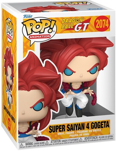 Dragonball GT Super Saiyan Gogeta 2074 Funko pop vinyl figure anime
