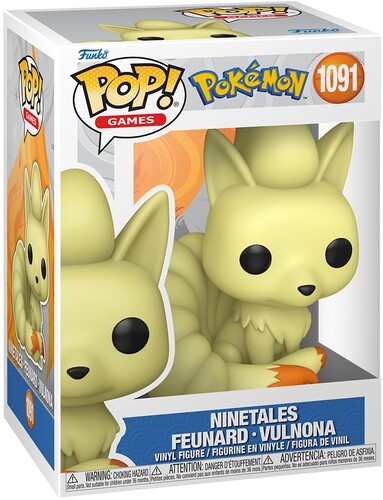 Pokemon Ninetales 1091 Funko pop vinyl figure video games