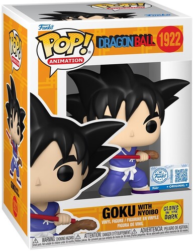 Dragon Ball - Goku, Nyoibou (GITD) Exclusive Funko Pop! Vinyl Figure Anime