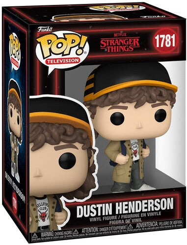 Stranger Things 5 Dustin Henderson 1781 Funko Pop! Vinyl Figure television
