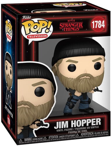 Stranger Things 5 Jim Hopper 1784 Funko Pop! Vinyl Figure television