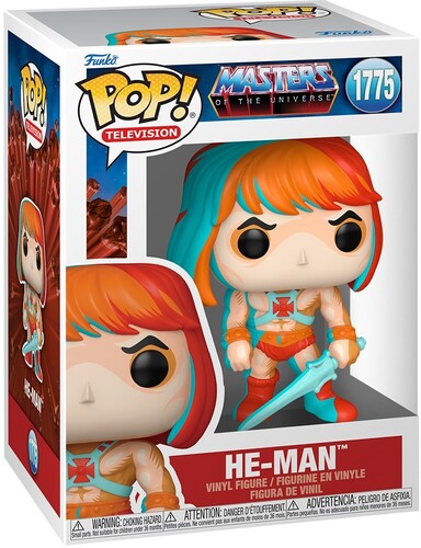 Masters of the Universe He-Man Comic style 1775 Funko Pop! Vinyl Figure cartoon