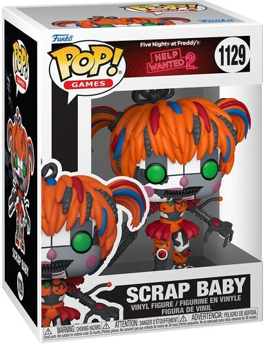 FNAF Scrap Baby Help wanted 2 1129 Funko Pop! Vinyl Figure video games
