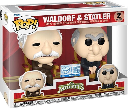 Muppets Statler Waldorf 2 pk Funko Pop! Vinyl Figure television
