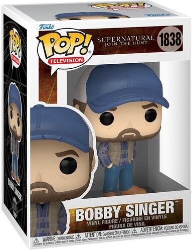 Supernatural Bobby Singer 1838 Funko Pop! Vinyl figure television