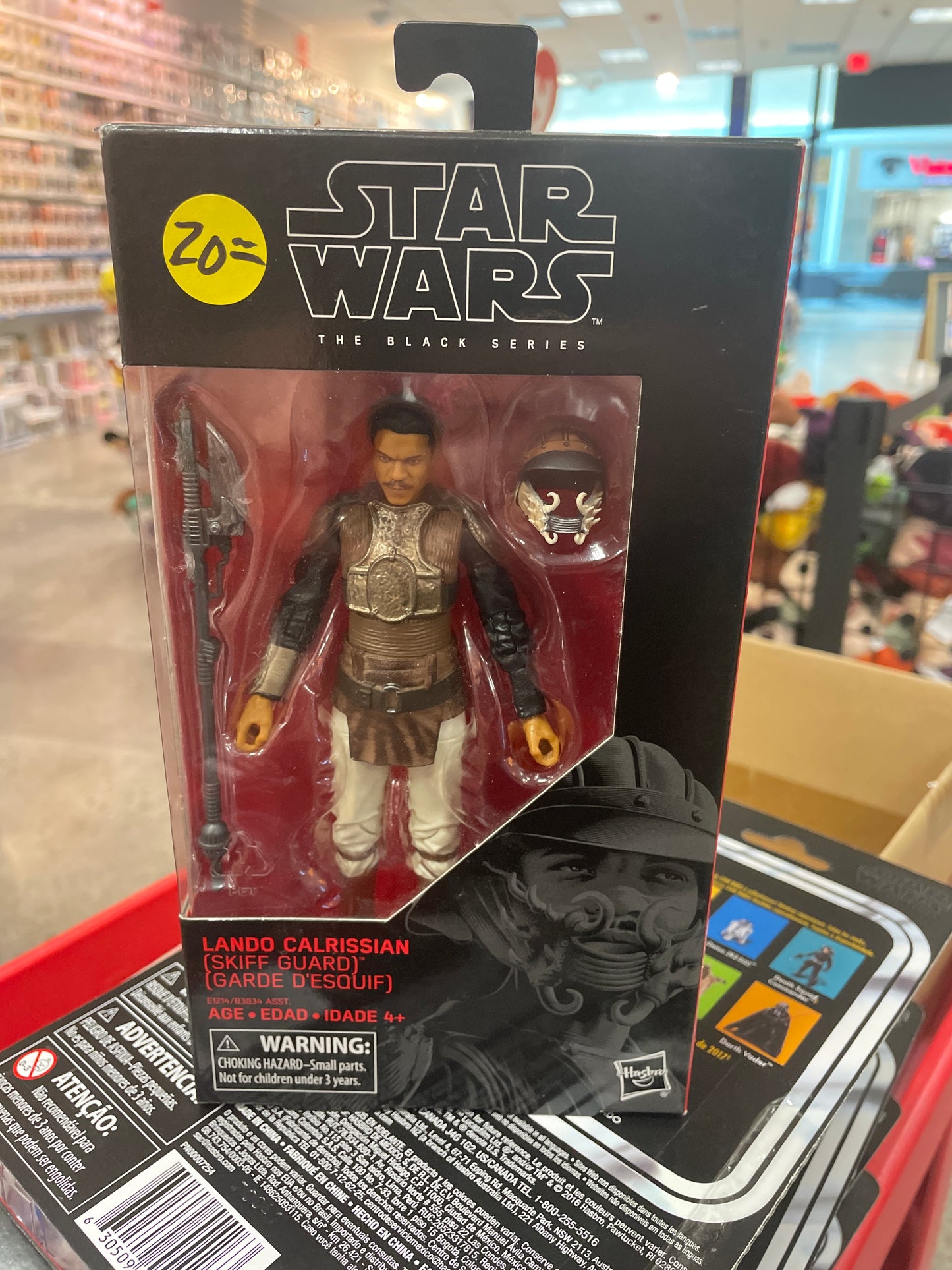 Star Wars  Lando Calrissian Skiff Guard 76 Black  Series Action Figure