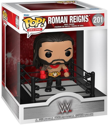 WWE Roman Reigns w Ring 201 Funko Pop! Vinyl figure sports deluxe