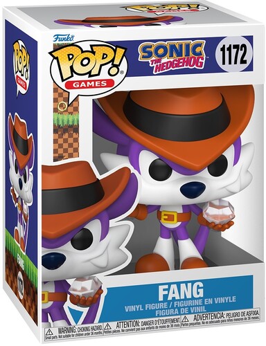 Sonic the Hedgehog Fang the Hunter 1172 Funko Pop! Vinyl figure video games