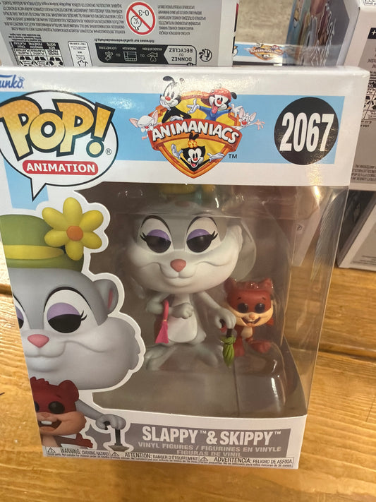 Animaniacs Slappy & skippy 2067 Funko Pop! Vinyl figure cartoon