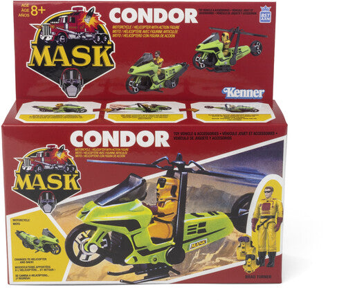 PREORDER - M.A.S.K. Condor vehicle set retro Action Figure by Loyal Subjects
