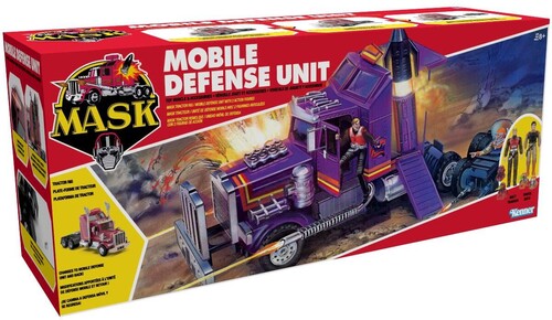 PREORDER - M.A.S.K. Rhino vehicle set retro Action Figure by Loyal Subjects