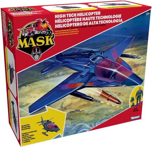 PREORDER - M.A.S.K. Switchblade vehicle set retro Action Figure by Loyal Subjects