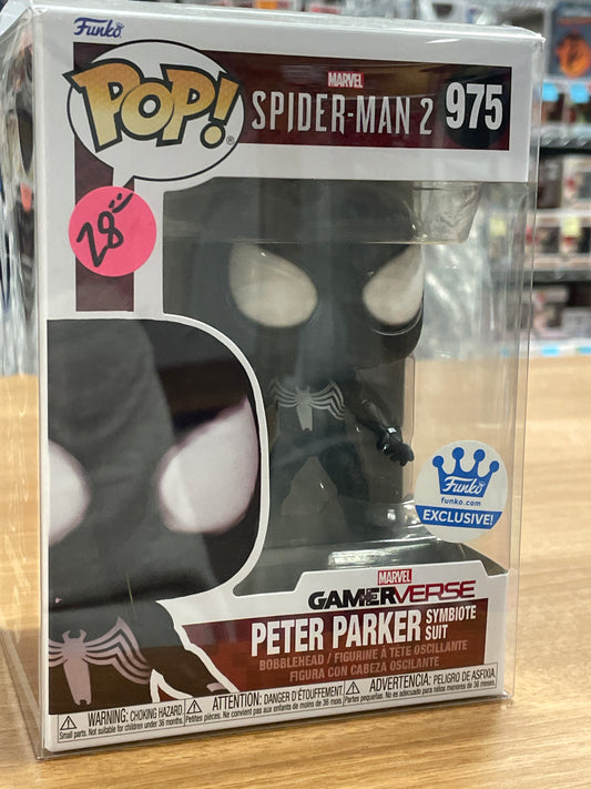 Spiderman 2 symbiote suit 975 Pop! Vinyl Figure