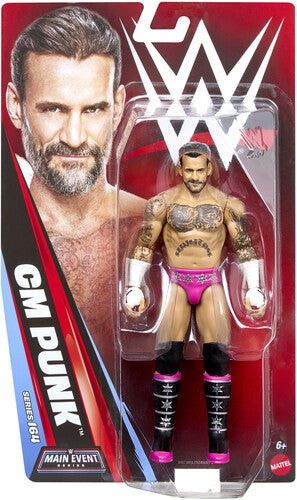 WWE CM PUNK basic MATTEL action figure new