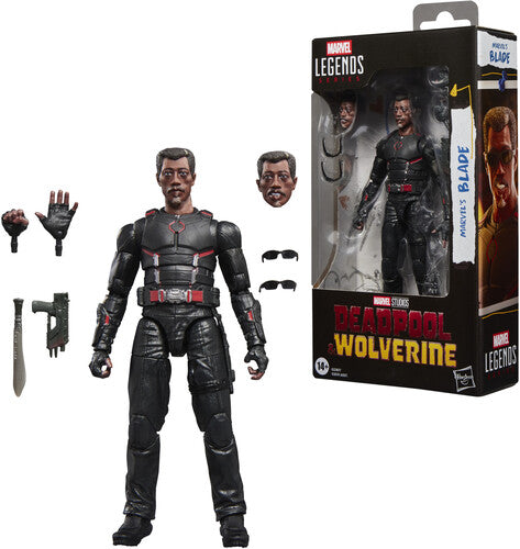 Marvel legends Deadpool wolverine movie Blade - Action Figure Hasbro