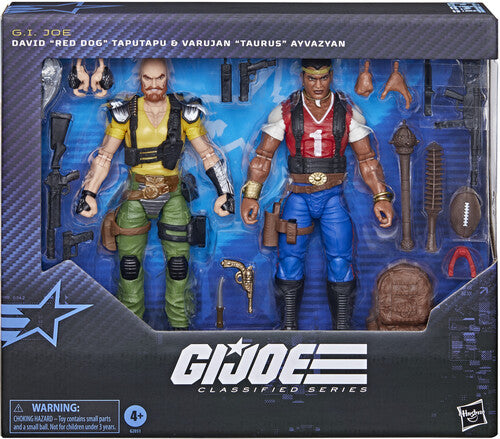 G.I. Joe Classified Red Dog Taurus Action Figure by Hasbro 2 pack