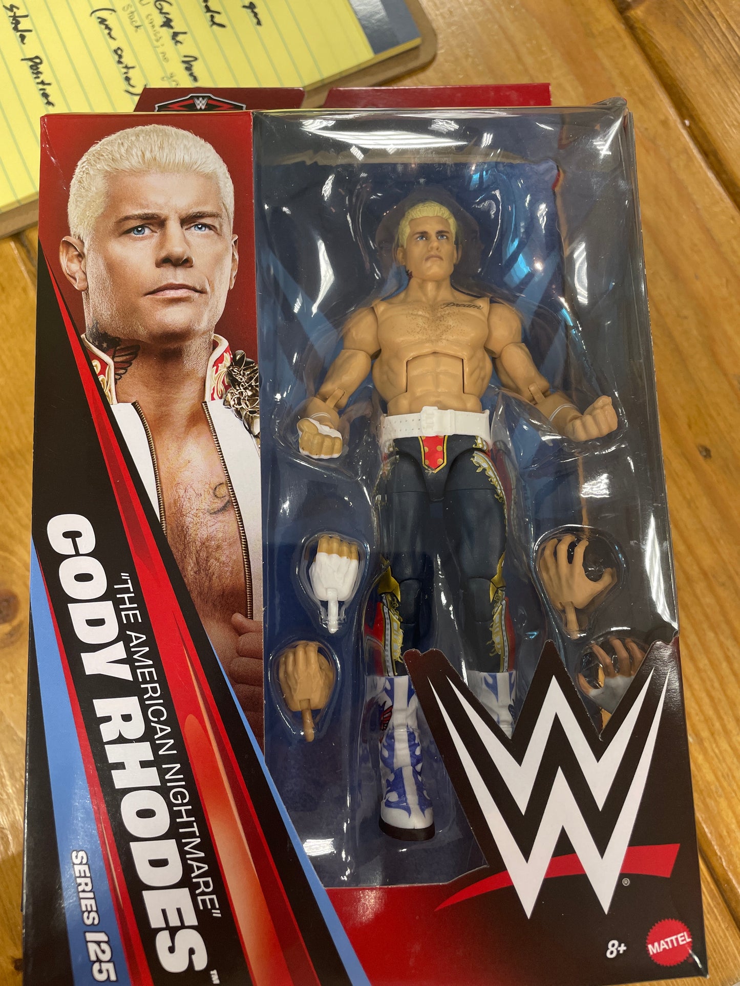 WWE Elite Cody Rhodes action figure new